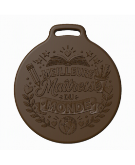 Moule silicone médaille «...