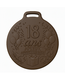 Moule silicone médaille «...