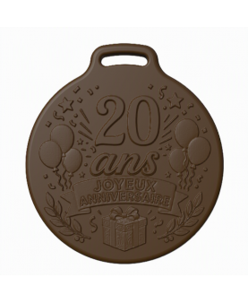 Moule silicone médaille «...
